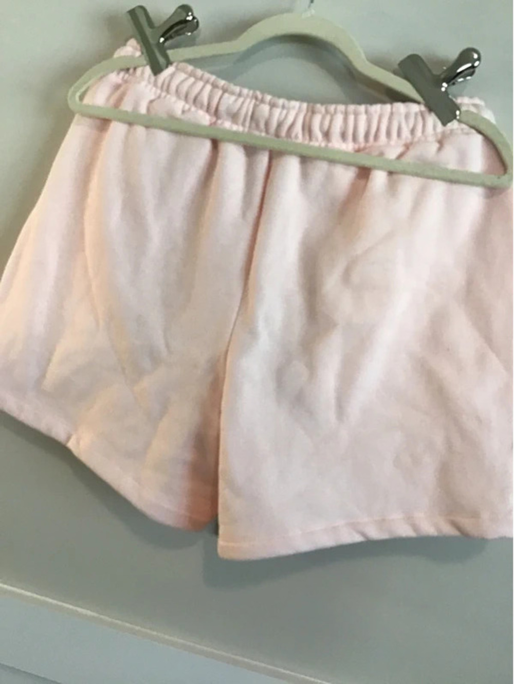 KBB by Kahlana medium terry and fleece shorts, new, pink, cotton - Picture 5 of 6
